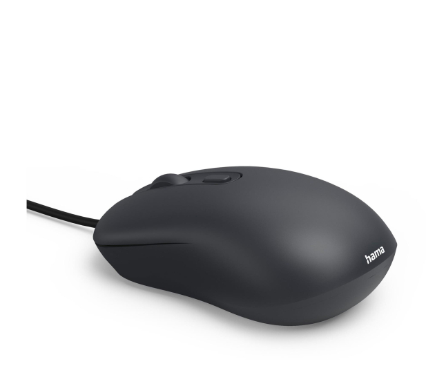 HAMA Mysz przewodowa USB CM-200 czarna 173074 - 1417045 - zdjęcie 3
